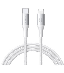 Baltas USB-C - Lightning 30W 120cm laidas "Joyroom S-A28"