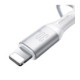 Baltas USB-C - Lightning 30W 120cm laidas "Joyroom S-A28"