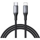 Juodas USB-C - Lightning 30W 100cm laidas "Joyroom S-A28"
