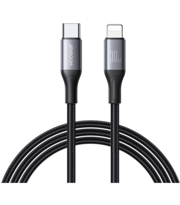 Juodas USB-C - Lightning 30W 100cm laidas "Joyroom S-A28"