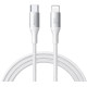 Baltas USB-C - Lightning 30W 100cm laidas "Joyroom S-A28"