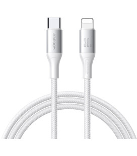 Baltas USB-C - Lightning 30W 100cm laidas "Joyroom S-A28"