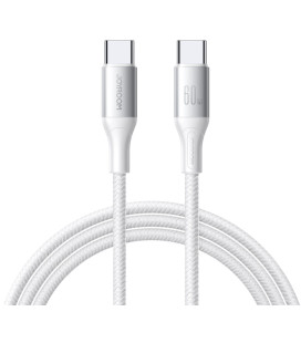 Baltas USB-C - USB-C 60W 200cm laidas "Joyroom S-A28"