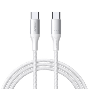 Baltas USB-C - USB-C 60W 200cm laidas "Joyroom S-A28"