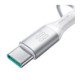 Baltas USB-C - USB-C 60W 100cm laidas "Joyroom S-A28"