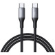 Juodas USB-C - USB-C 60W 100cm laidas "Joyroom S-A28"
