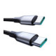 Juodas USB-C - USB-C 60W 100cm laidas "Joyroom S-A28"