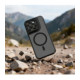 Matinis juodas dėklas Motorola Moto G67 / G77 / G87 telefonui "Tech-Protect Magmat Magsafe"