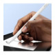 Balti antgaliai aktyviam pieštukui "Tech-Protect Stylus Tips 4-Pack"