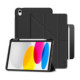 Juodas atverčiamas dėklas Apple iPad 10.9” 10 / 2022 / 11” 11 2025 planšetei "Tech-Protect SC Pen Origami"