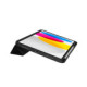 Juodas atverčiamas dėklas Apple iPad 10.9” 10 / 2022 / 11” 11 2025 planšetei "Tech-Protect SC Pen Origami"