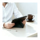 Juodas atverčiamas dėklas Apple iPad 10.9” 10 / 2022 / 11” 11 2025 planšetei "Tech-Protect SC Pen Origami"