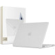 Skaidrus dėklas su blizgučiais Apple MacBook Neo 13 2026 kompiuteriui "Tech-Protect Smartshell"