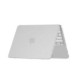 Skaidrus dėklas su blizgučiais Apple MacBook Neo 13 2026 kompiuteriui "Tech-Protect Smartshell"