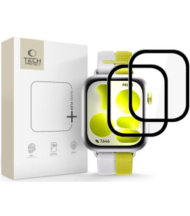 Ekrano apsauga Huawei Watch Fit 5 laikrodžiui "Tech-Protect Glass Flex+ 2-Pack"