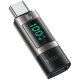USB-C - USB-C adapteris su LED ekranu "Yesido OTG GS24"