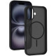 Juodas dėklas Apple iPhone 16 telefonui "Magmat Slim Case"