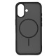 Juodas dėklas Apple iPhone 16 telefonui "Magmat Slim Case"