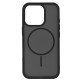 Juodas dėklas Apple iPhone 16 Pro telefonui "Magmat Slim Case"