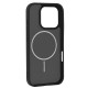Juodas dėklas Apple iPhone 16 Pro telefonui "Magmat Slim Case"