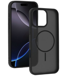 Juodas dėklas Apple iPhone 16 Pro Max telefonui "Magmat Slim Case"