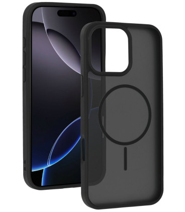 Juodas dėklas Apple iPhone 16 Pro Max telefonui "Magmat Slim Case"
