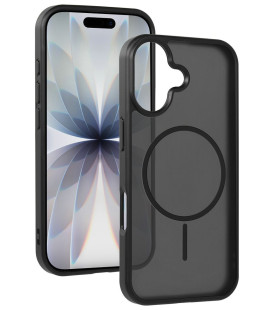 Juodas dėklas Apple iPhone 17 telefonui "Magmat Slim Case"