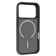 Juodas dėklas Apple iPhone 17 Pro telefonui "Magmat Slim Case"