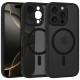 Matinis juodas dėklas Apple iPhone 16 Pro Max telefonui "Full Matte Mag Cover"