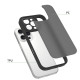 Matinis juodas dėklas Apple iPhone 17 Pro Max telefonui "Full Matte Mag Cover"