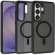 Matinis juodas dėklas Samsung Galaxy S26 Ultra telefonui "Full Matte Mag Cover"