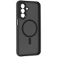 Matinis juodas dėklas Samsung Galaxy A17 4G / 5G telefonui "Full Matte Mag Cover"