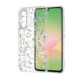 Skaidrus dėklas su gėlėmis Samsung Galaxy A27 5G telefonui "Tech-Protect Flexair Spring Flowers"