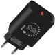 Juodas 18W USB-A pakrovėjas "OBAL:ME Wall Charger"