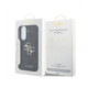 Pilkas Samsung Galaxy A57 telefonui "Guess PU 4G Metal Logo Case"