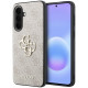 Rožinis Samsung Galaxy A57 telefonui "Guess PU 4G Metal Logo Case"