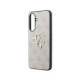 Rožinis Samsung Galaxy A57 telefonui "Guess PU 4G Metal Logo Case"