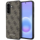 Rudas Samsung Galaxy A57 telefonui "Guess PU 4G Metal Classic Logo Case"