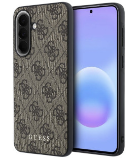 Rudas Samsung Galaxy A57 telefonui "Guess PU 4G Metal Classic Logo Case"