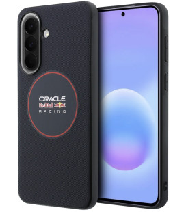 Mėlynas Samsung Galaxy A57 telefonui "Red Bull PU Leather Red Ring MagSafe Case"