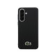 Juodas dėklas Samsung Galaxy A57 telefonui "Lacoste Iconic Petit Pique Woven Logo MagSafe Case"