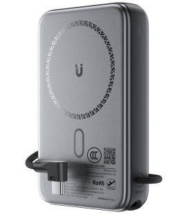 Juoda Išorinė baterija Power Bank (22.5W / 15W) 10000mAh "Acefast M24-10000"