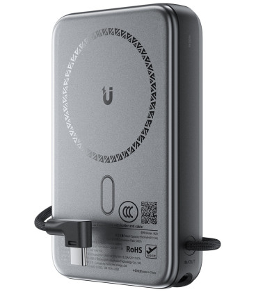 Juoda Išorinė baterija Power Bank (22.5W / 15W) 10000mAh "Acefast M24-10000"