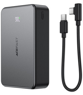 Juoda Išorinė baterija Power Bank 22.5W 20000mAh "Acefast M29-20000"