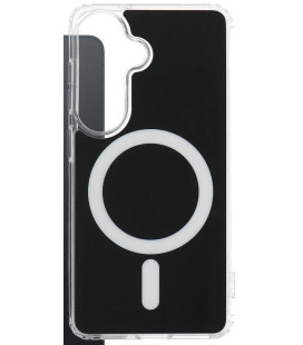 Juodas dėklas Samsung Galaxy A57 telefonui "Clear Fusion Mag Cover"