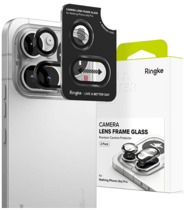 Kameros apsauga Nothing Phone 4A Pro telefonui "Ringke Camera Frame Protector 2-Pack"