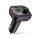 Juodas automobilinis PD54W 2xUSB-A + 1xUSB-C + FM moduliatorius pakrovėjas "Tech-Protect CC07 3-Port"