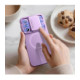 Violetinis dėklas Samsung Galaxy A57 telefonui "Tech-Protect Kevlar Aura Magsafe"
