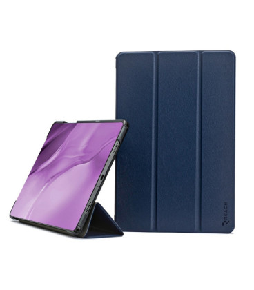 Dėklas Reach Smart Leather Lenovo IdeaTab 11.0 TB336 tamsiai mėlynas