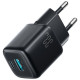 Juodas 33W 1xUSB-A + 1xUSB-C pakrovėjas "Joyroom JR-TG7"